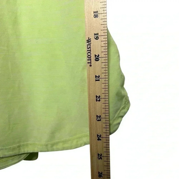 Adidas Neon Green Workout Tank Black and White Stretchy Straps | Size Small - Picture 6 of 7